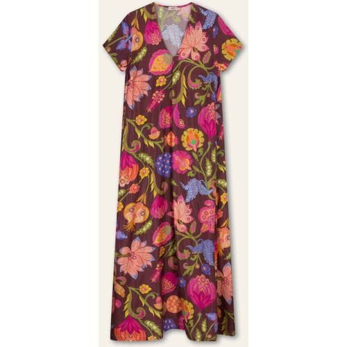 Oilily Dandy Jurk- maat34 Tawny Port