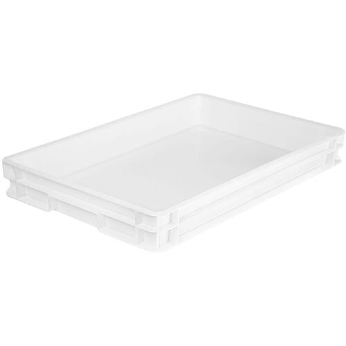GGM Gastro (8 Stück) Teigbehälter - EN 600x400 - Weiß Wit