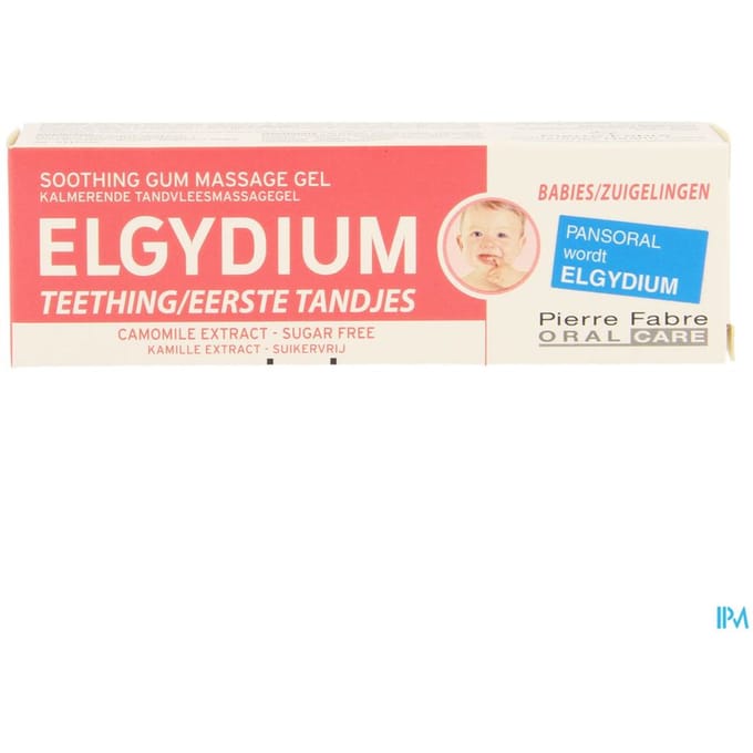 Elgydium Eerste Tandjes Gel Tube 15ml
