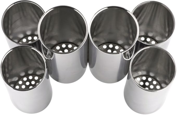 Alessi Canale Bestekhouder RVS Glanzend