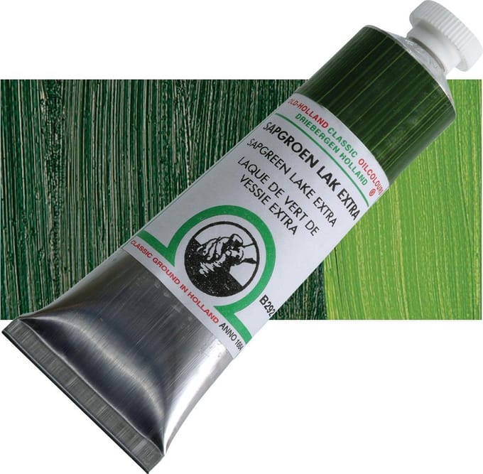 Oil paint Old Holland 40ml – 292 Sap Green Lake Extra