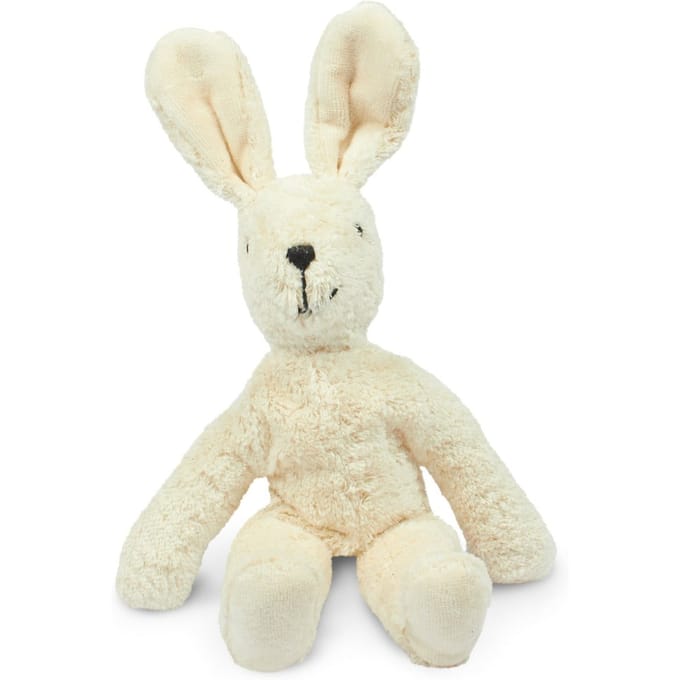 Senger Naturwelt knuffel floppy konijn wit 0 mnd+