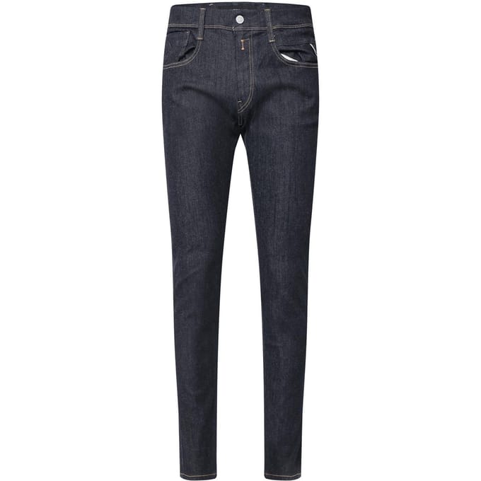 Men's Replay Anbass Slim-Fit Jeans in Blue