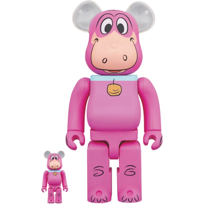 Medicom The Flintstones 100% & 400% Be@rbrick 2-pack - Dino