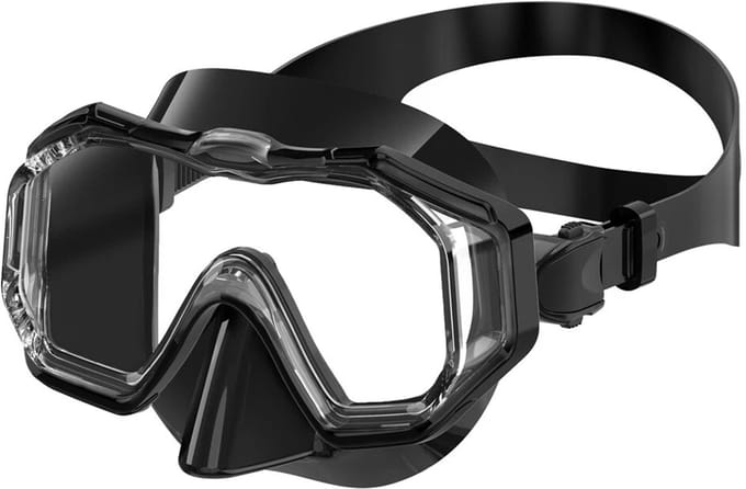 Duikmasker anti-condens duikmasker is geschikt voor zwemmers.