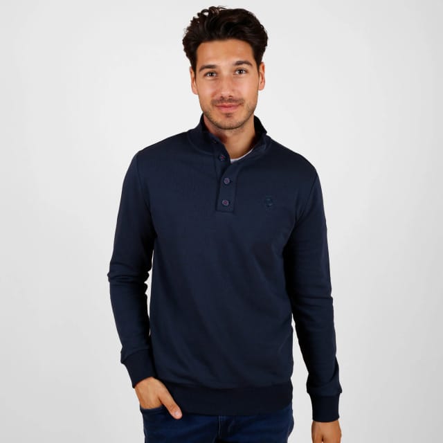 Heren Trui Plaatsluis - Donkerblauw