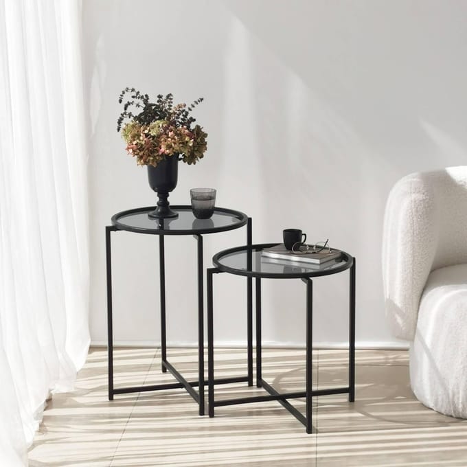 Bijzettafel Alva set van 2 | Kalune Design
