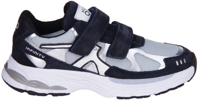 Hip Velcroschoen Blauw-Wit