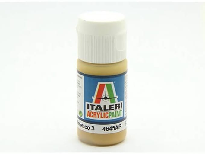 Italeri 4645ap - Flat Giallo Mimetico 3 - Modelbouwverf Acryl