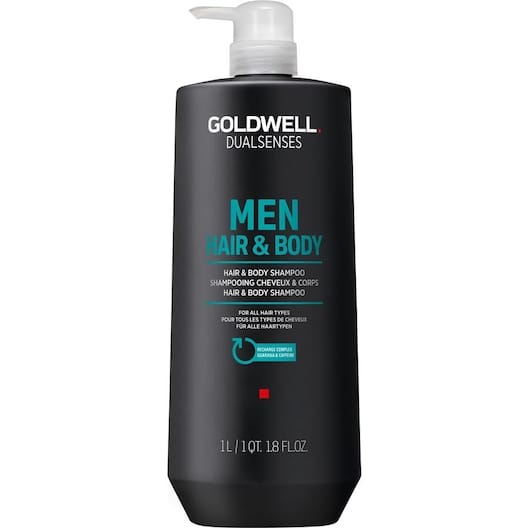 2x Goldwell Dualsenses Men Hair & Body Shampoo 1000ml