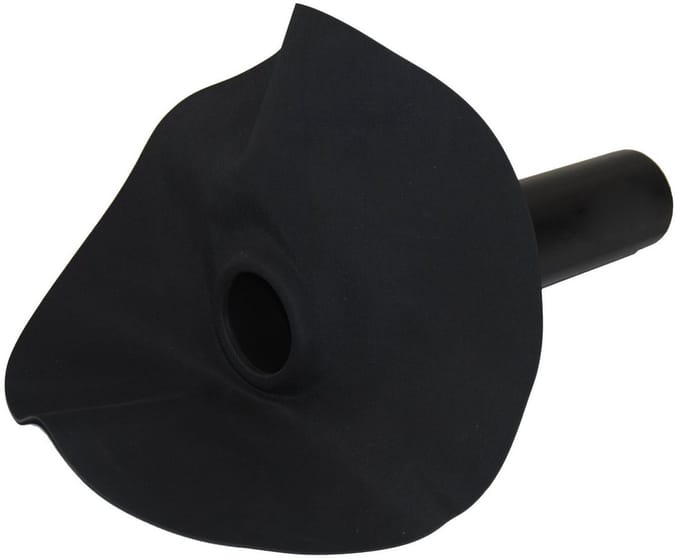 EPDM hemelwaterafvoer 160mm - 90 graden uitloop