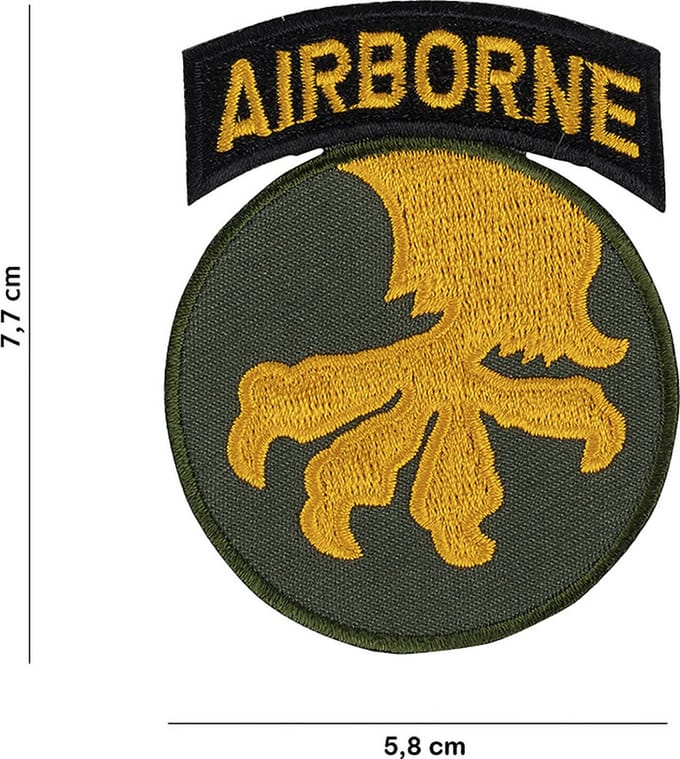 Embleem stof 17th Airborne Division #17066
