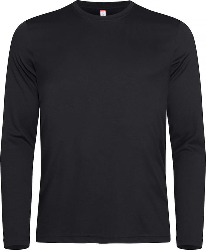Clique Basic Active-T L/S 029040 - Zwart - S
