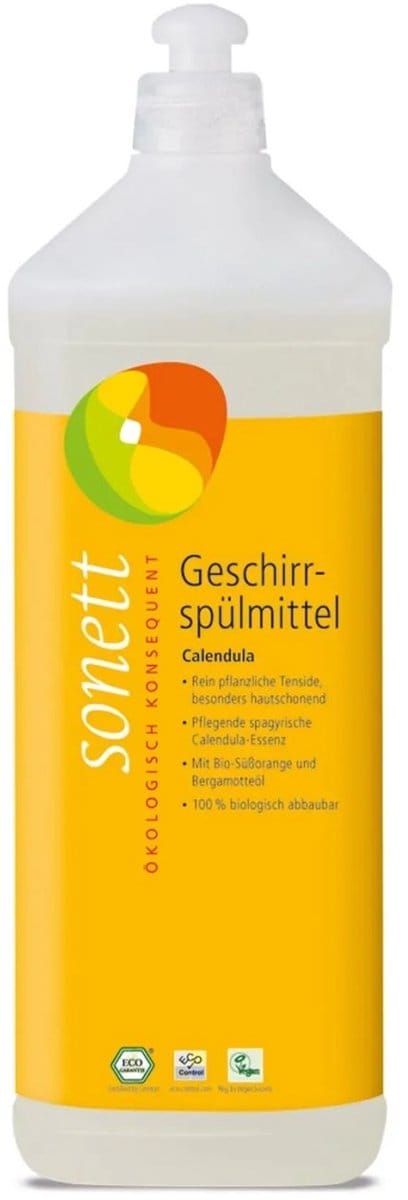 Afwasmiddel Calendula 1L Natuurlijk Ecologisch Vaatwasmiddel
