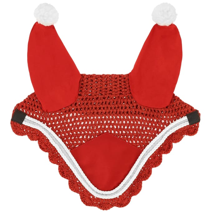 Vliegenmasker voor korte paarden Equithème Xmas
