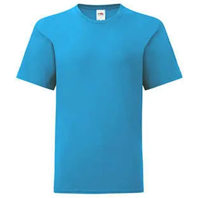 Kinder-T-shirt Fruit of the Loom Iconic 150