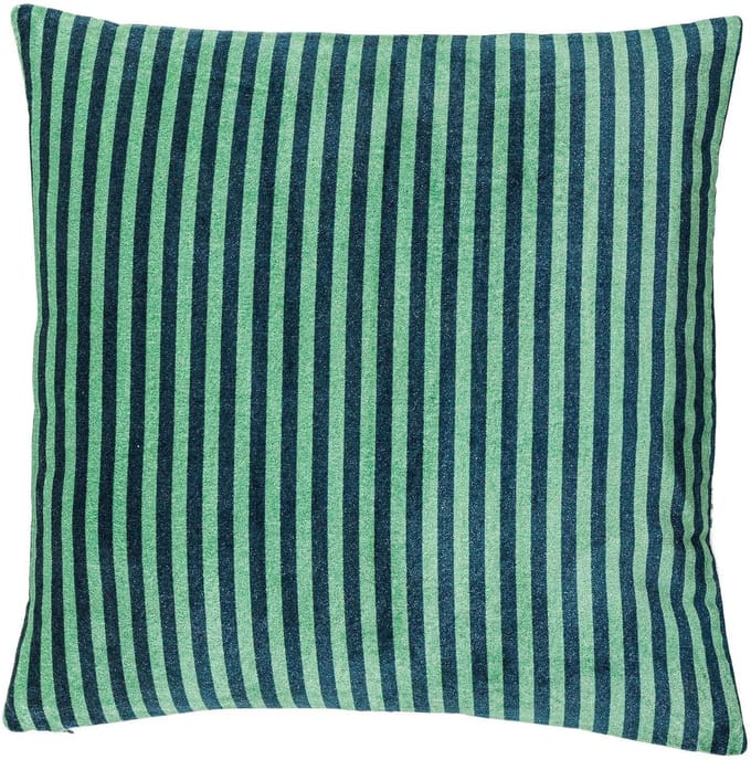 Bloomingville Kussen viscose groen Adia 50x50cm
