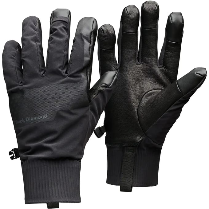 Leren handschoenen Black Diamond Alpine Softshell