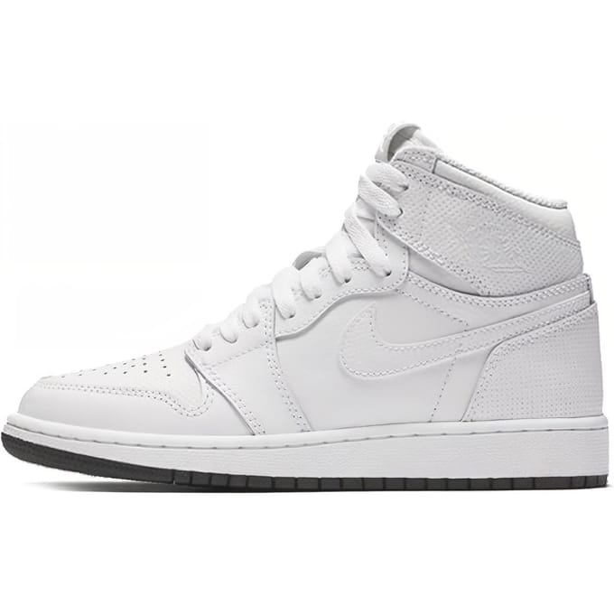 Jordan 1 Retro High Perforée Blanche GS 575441-100 38 white