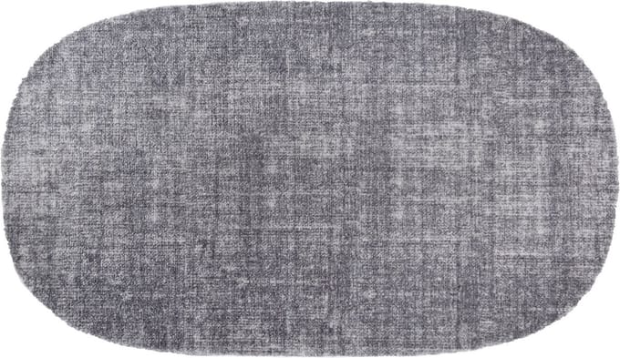 MD Entree - Design mat - Universal - Melange Grey - Vloerkleed - Antislip - Machine wasbaar - 67 x 120 cm