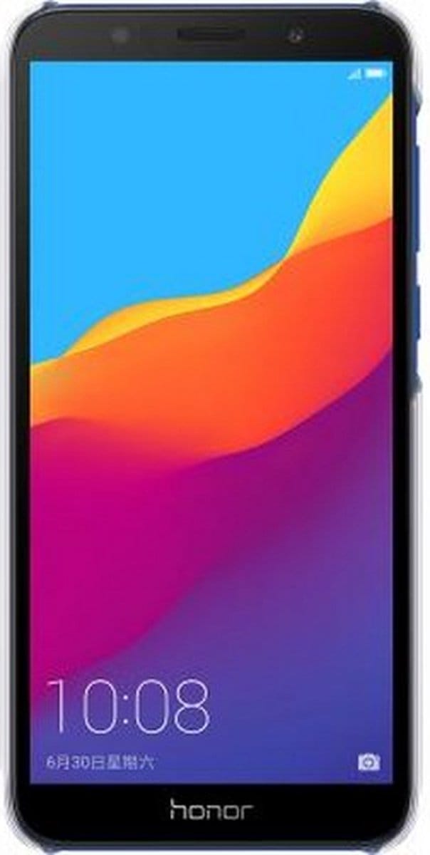 Honor 7C - Telefoonhoesje - Transparant - Backcover