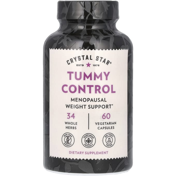 Kristallen Ster, Buikcontrole, 60 Plantaardige Capsules