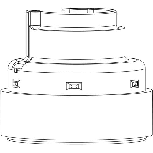 Hansgrohe Ecostad replacement stop disc, right 95839000