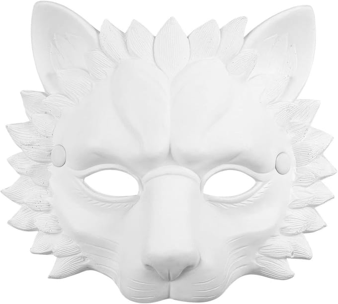 3D Leeuw Masker - Premium Halloween en Cosplay Accessoire voor Festivals, Carnaval en Gemaskerde Bals