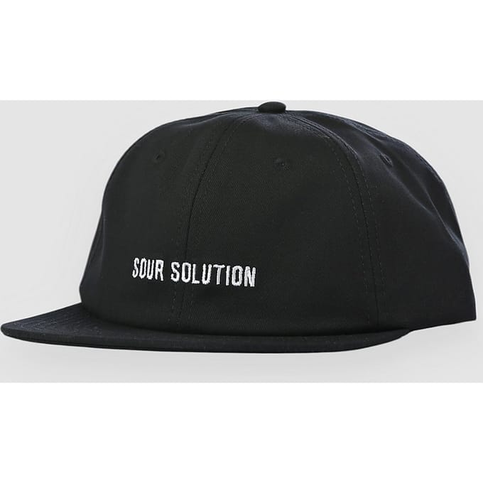 Sour Solution Solution Snapback Cap zwart