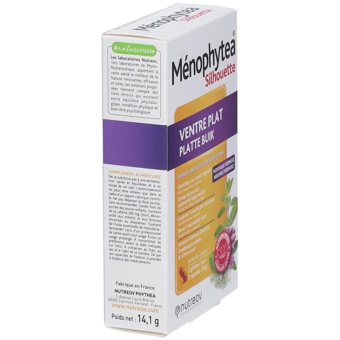 Menophytea Silhouette Ventre Plat Boite Comp 30