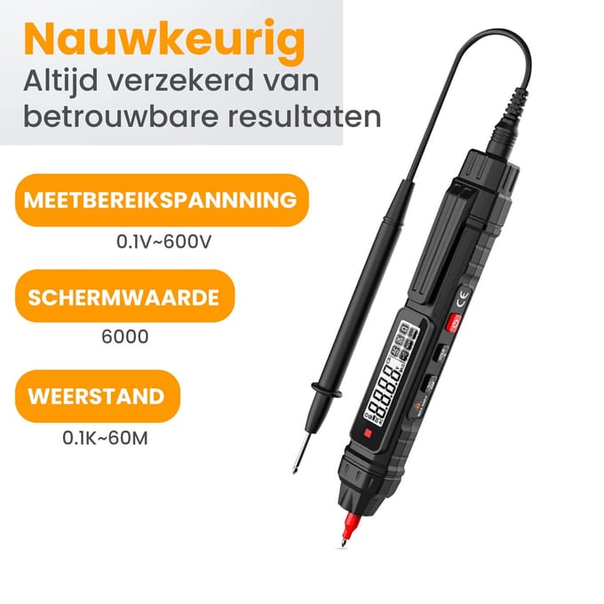 3-in-1 Pen Type Digitale Multimeter + Spanning Controle Pen