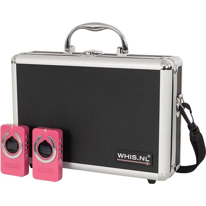 Wedstrijdkoffer met 1 zender en 1 ontvanger Whis