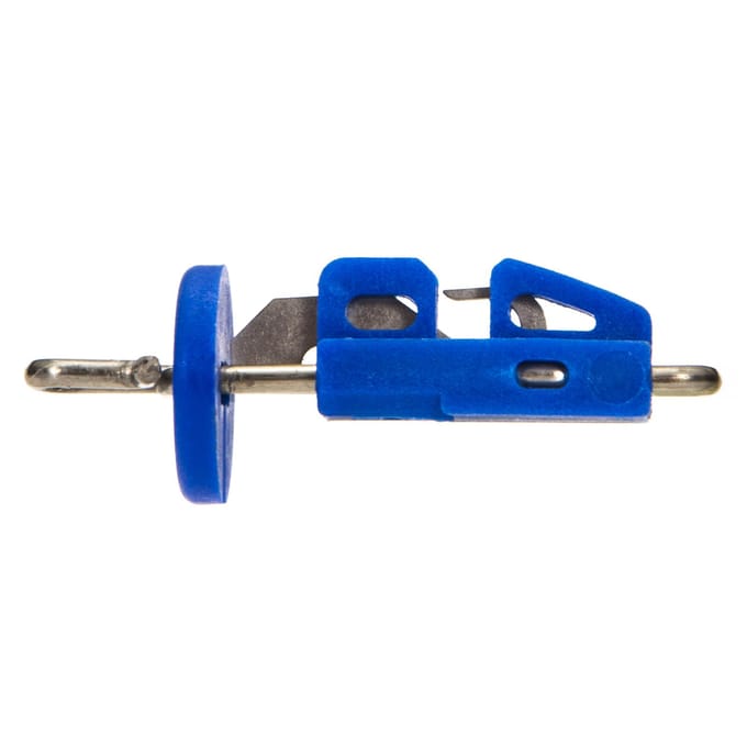 10 stuks Zeevissen Aas Clips Vishaak Quick Release Clips blue