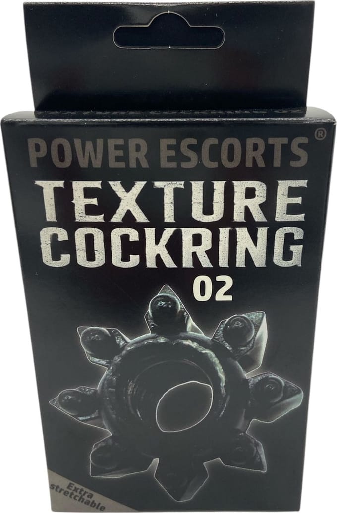 Power Escorts Texture Cockring 02