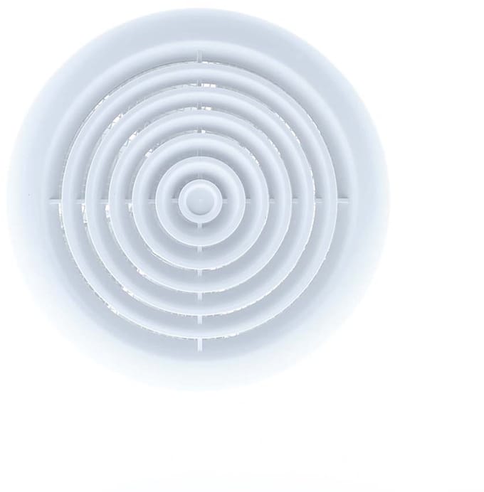 Badkamer-/ toiletventilator PF 125 wit