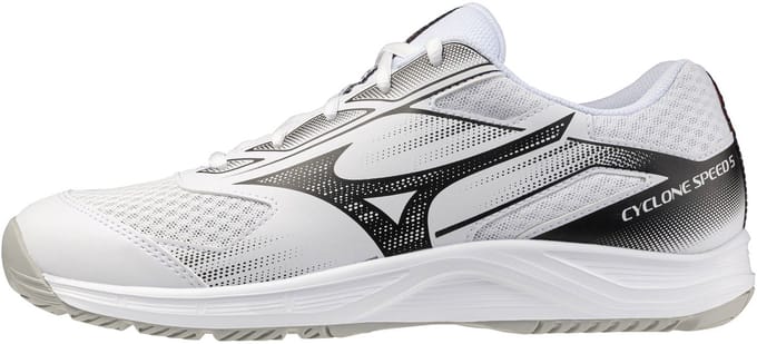 Mizuno Unisex CYCLONE SPEED 5 Volleybalschoen V1GA258059 White Black