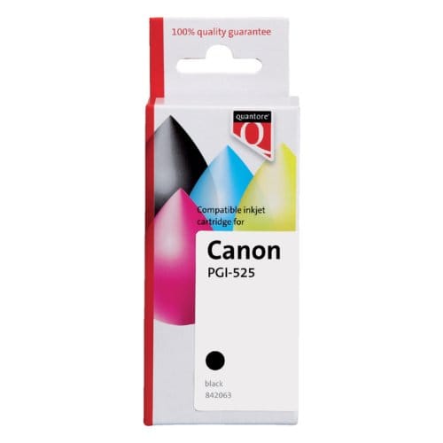 Inktcartridge Quantore alternatief tbv Canon PGI-525 zwart
