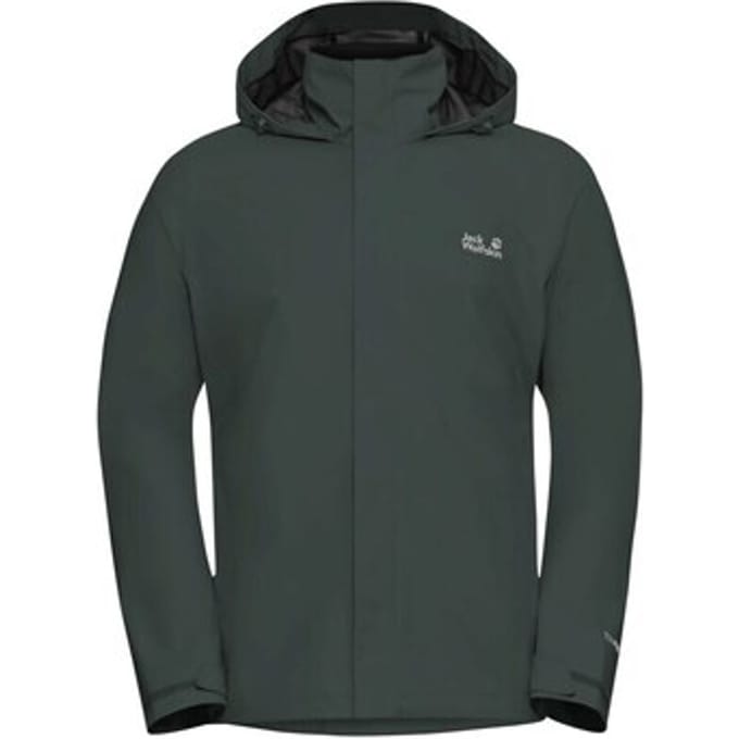Jack Wolfskin Trailtime 2L Regenjas Heren - Heren Waterdichte jas - Sago Palm