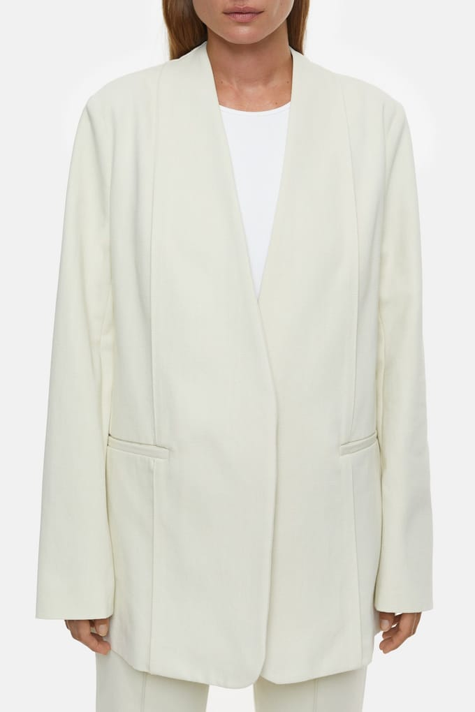 Closed Collarless Blazer Ivory Taglia: S | Blazers Outlet | Donna | Bianco
