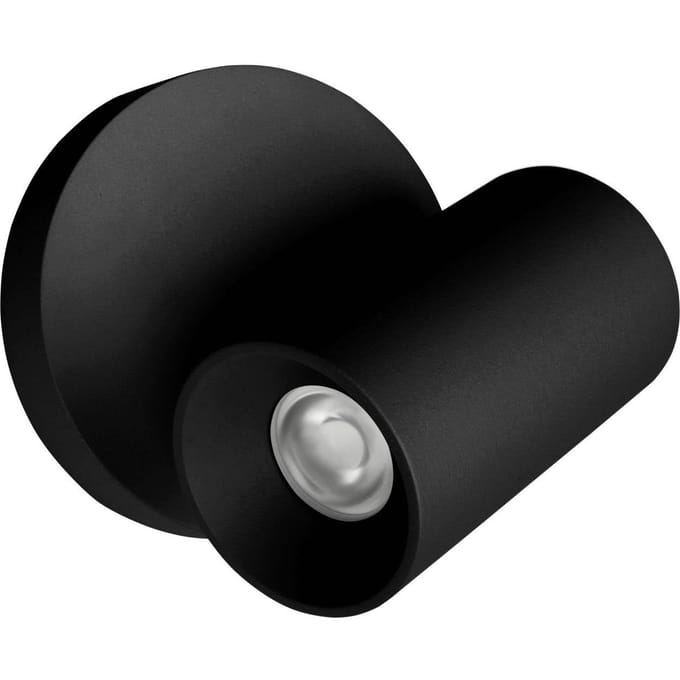Linea Light LED plafondspot Bart S, dimbaar, zwart