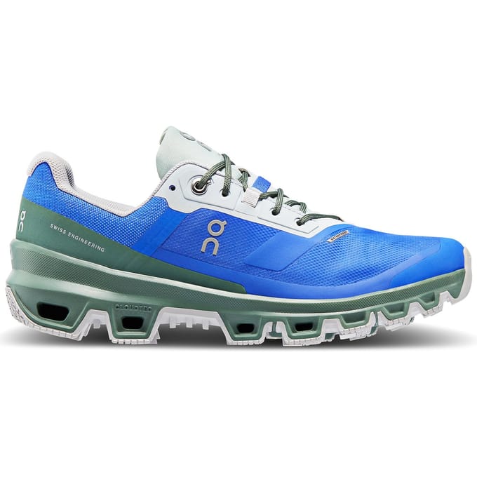 On Cloudventure Waterproof 3 Cobalt Ivy Maat: 38 | Hardloopschoenen Outlet | Dames | Blauw