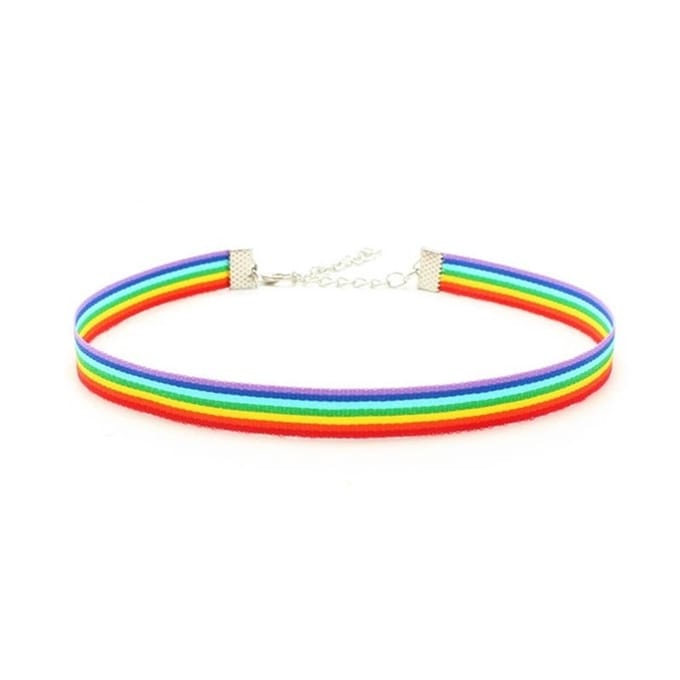 Choker - Dames - Rainbow