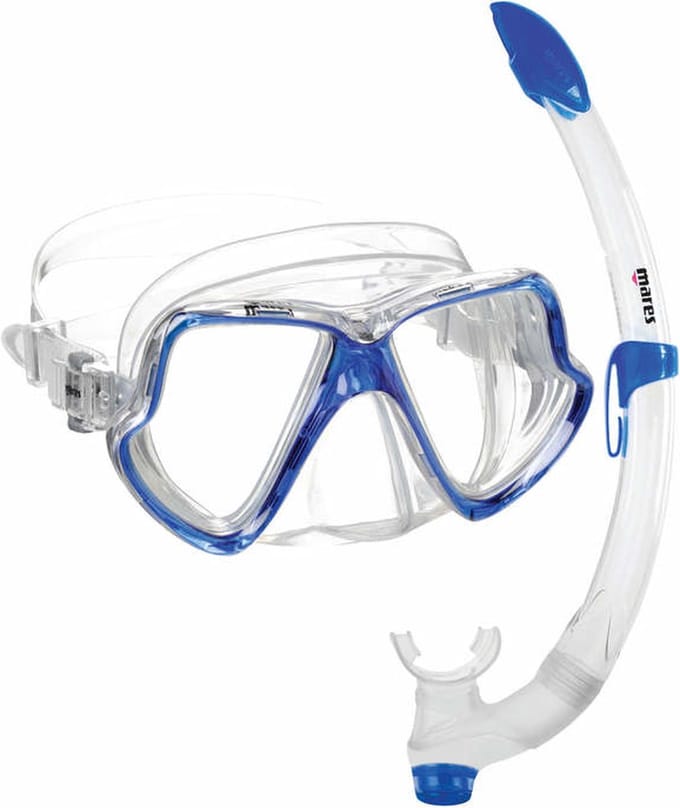 Mares Wahoo snorkelset geel
