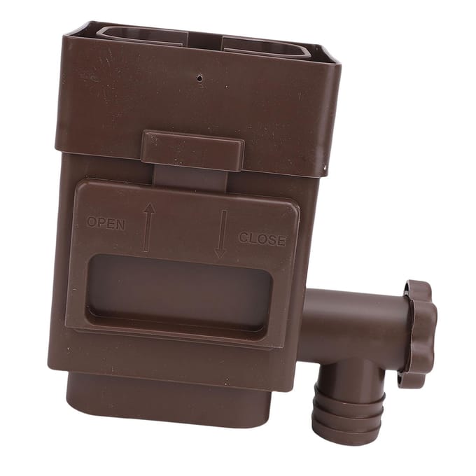 Regenpijpfilter Weerbestendig Ruimtebesparend Dakgoot Regenpijp Bladfilter Adapter voor 3in 4in white