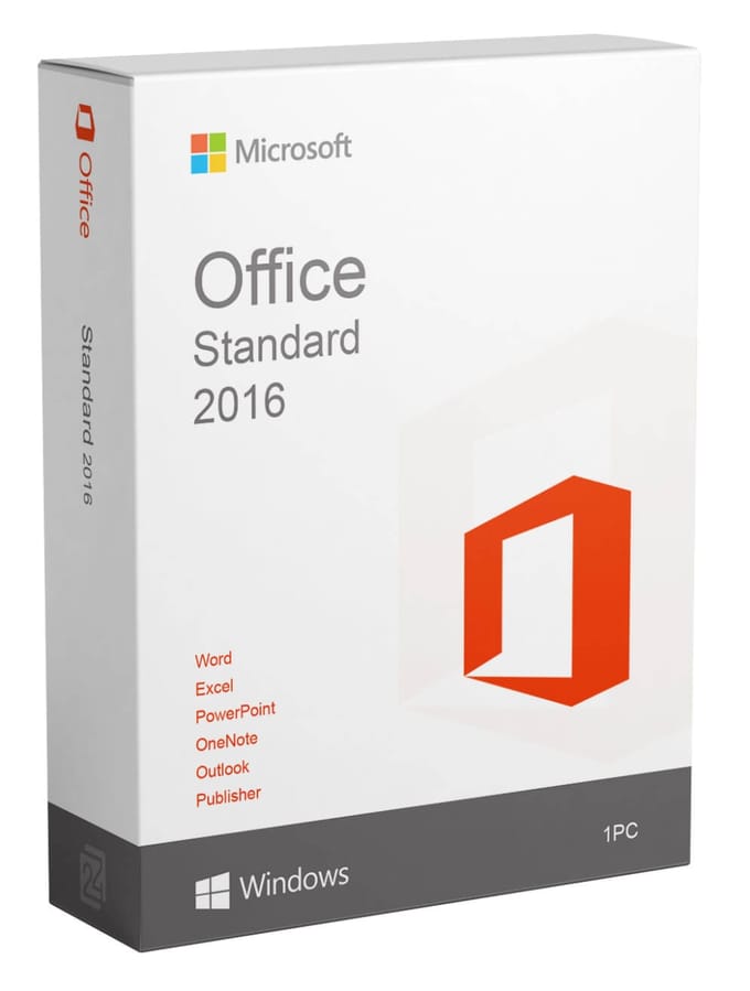 Microsoft Office 2016 Standard Windows