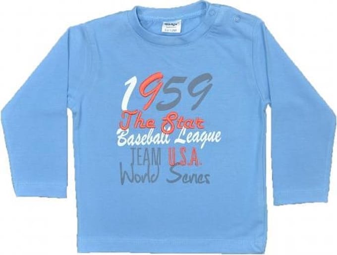Dirkje jongens shirt TEAM USA blauw