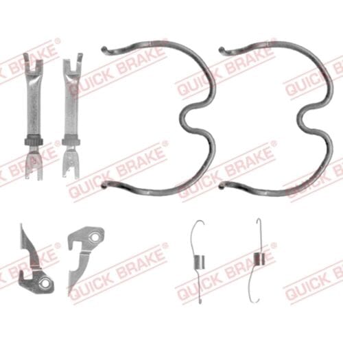 Toebehorenset, remschoenen QUICK BRAKE 105-0837S