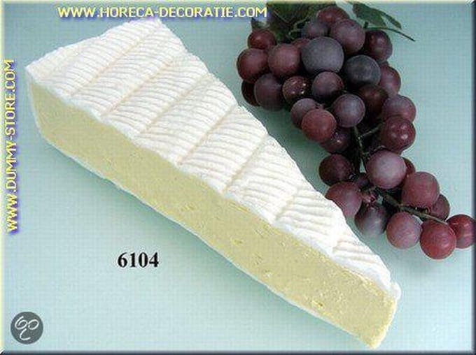 Brie punt, kaasdummy