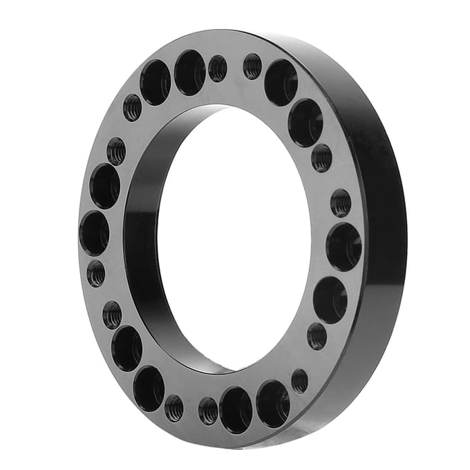 12.5mm Universele Auto Stuurwiel Naaf Racing Spacer Pad Adapter Kit gray