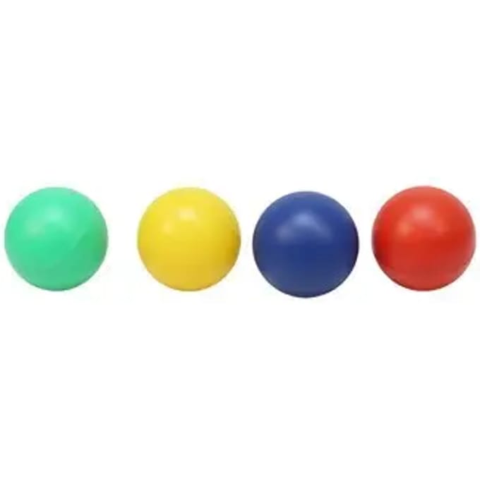 Set van 4 ballen voor houten kinderrackets Softee Competition